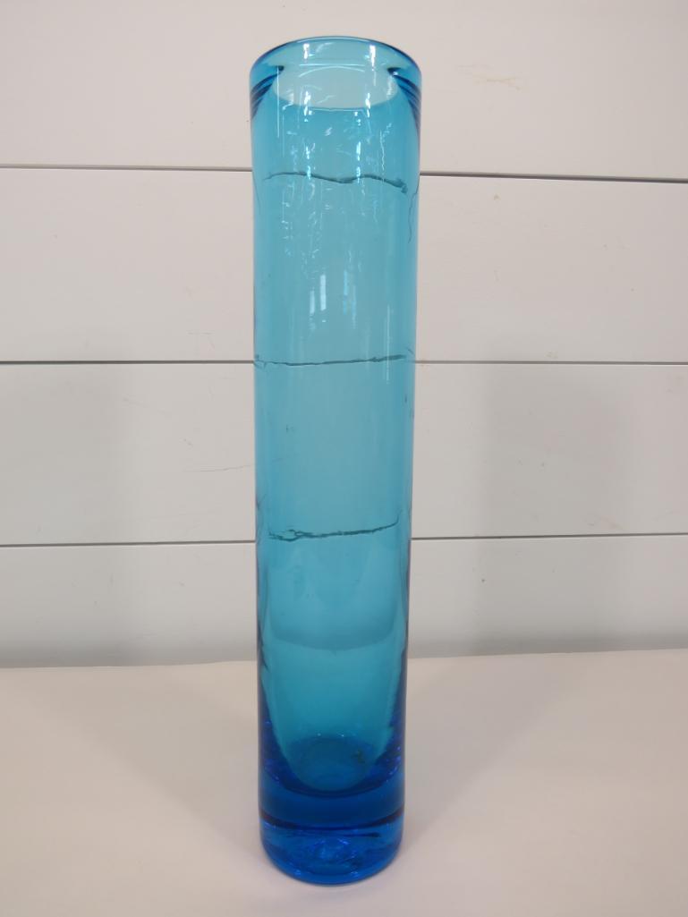 Mid Century Blenko Style Glass Vase (1 of 7)