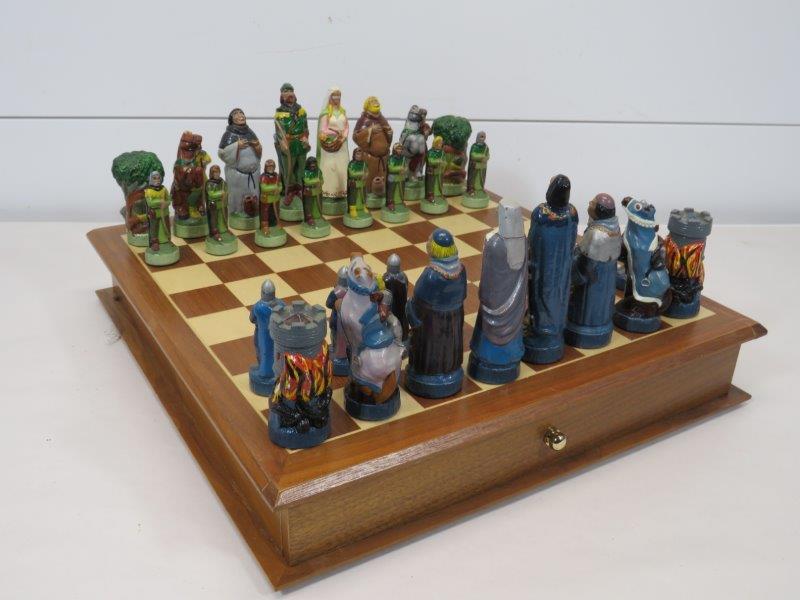 Figural Chess Set (1 of 10)