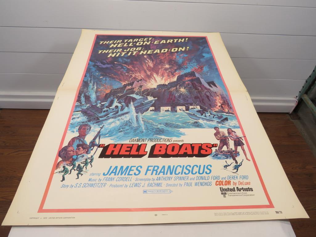 1970 Hell Boat Promotional Poster (1 of 13)
