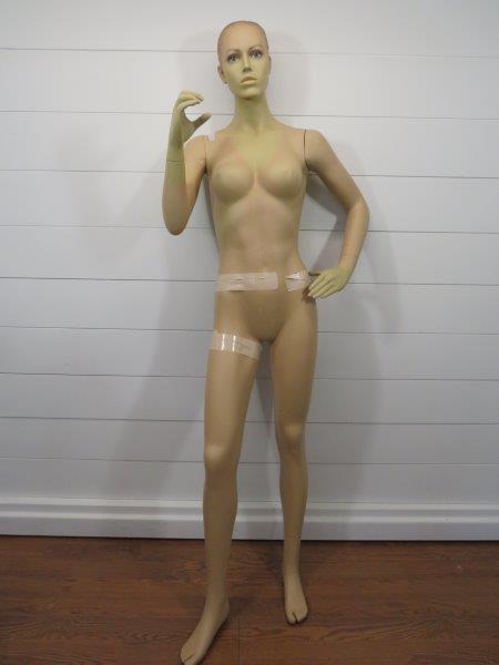 Full Size Female Mannequin with Molded Hair (1 of 10)