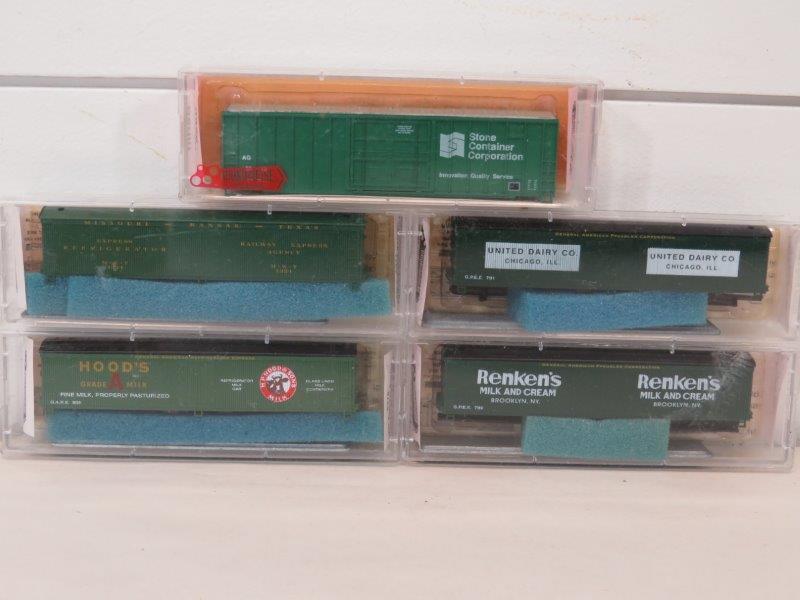 Roundhouse N Scale Model Train Freight Car Kits (5) (1 of 5)