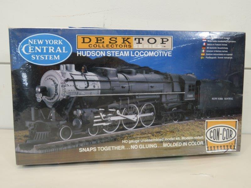 Con-Cor Model Train Steam Locomotive Sealed Kit NIB (1 of 6)