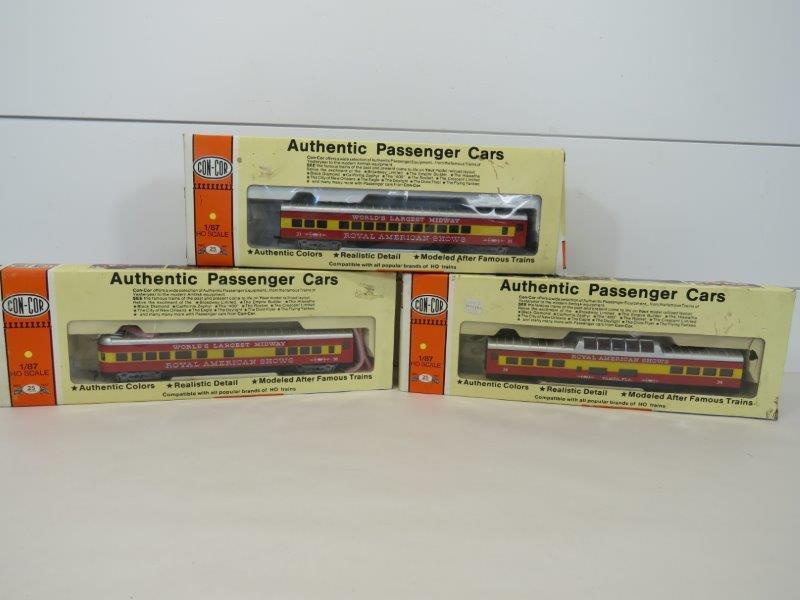 Con-Cor Model Train "Royal American" Show Circus (1 of 6)