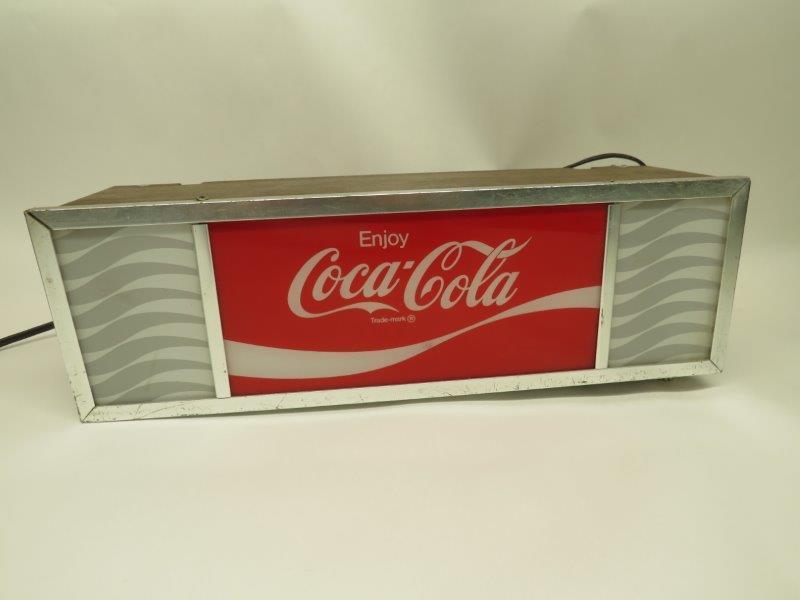 Early Coca-Cola Lighted Dealer Sign (1 of 15)