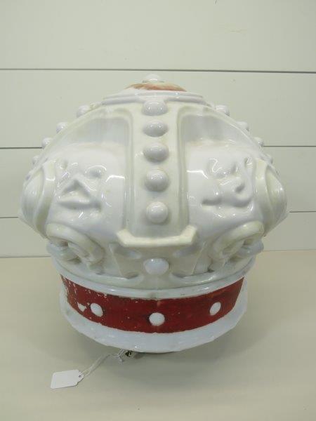 1930's Original Standard Oil Red Crown Milk Glass Globe (1 of 16)