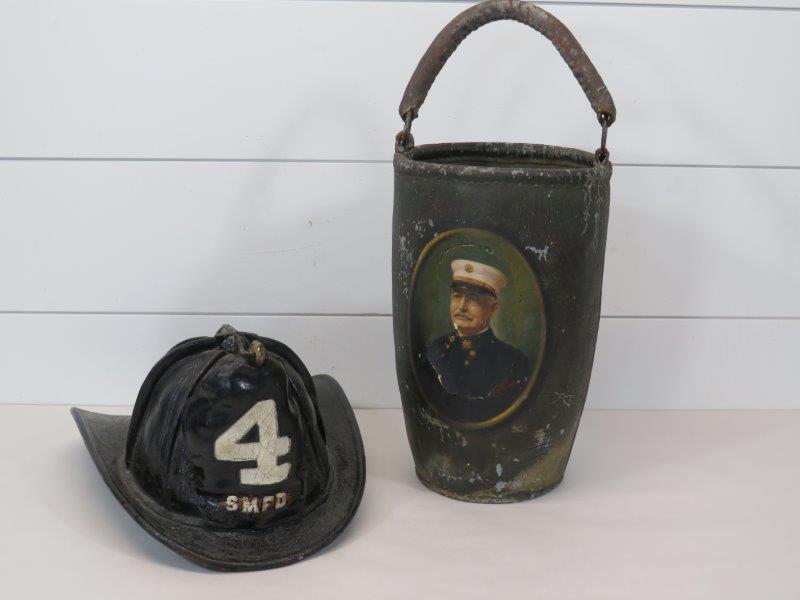Chief Howard Stanton Leather Fireman Helmet w/ High (1 of 19)