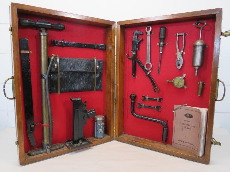 Early Ford Model A  Emergency Tools & Accessories Kit (1 of 19)