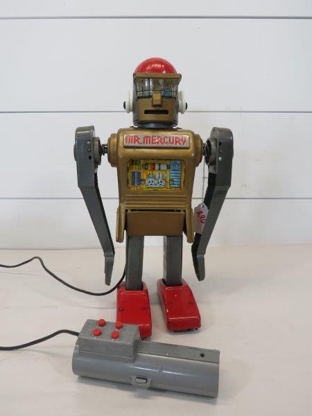 Early Marx Mr. Mercury Tin Toy Robot (1 of 17)