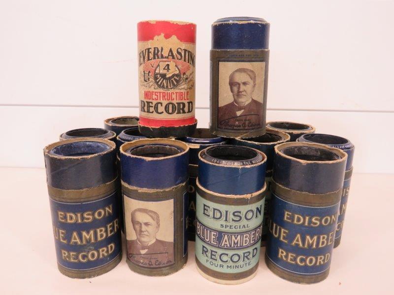 Edison Blue Amberol Records (1 of 8)