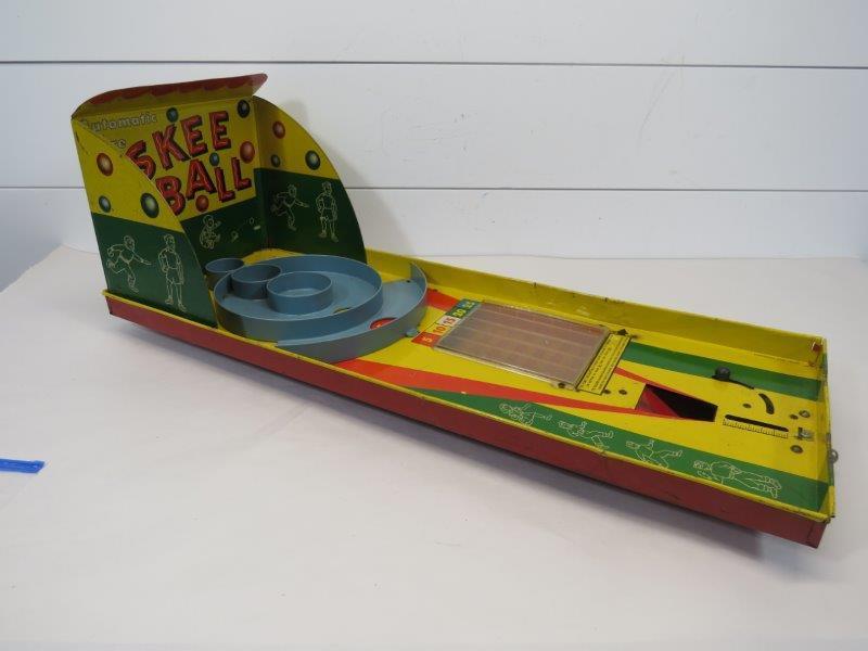 1950s Marx Tin Litho Skee Ball (1 of 9)