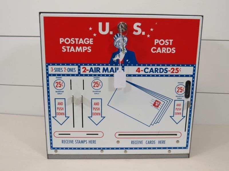 Coin Op U.S. Postage Stamp & Post Cards (1 of 11)