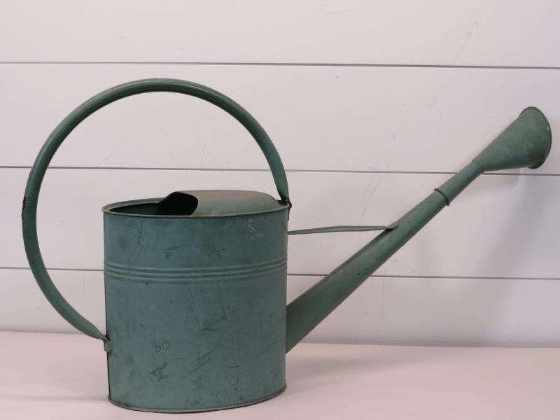 Green Galvanized Watering Can (1 of 7)
