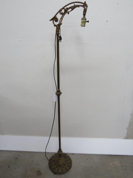 Early Ornate Bridge Floor Lamp (1 of 4)