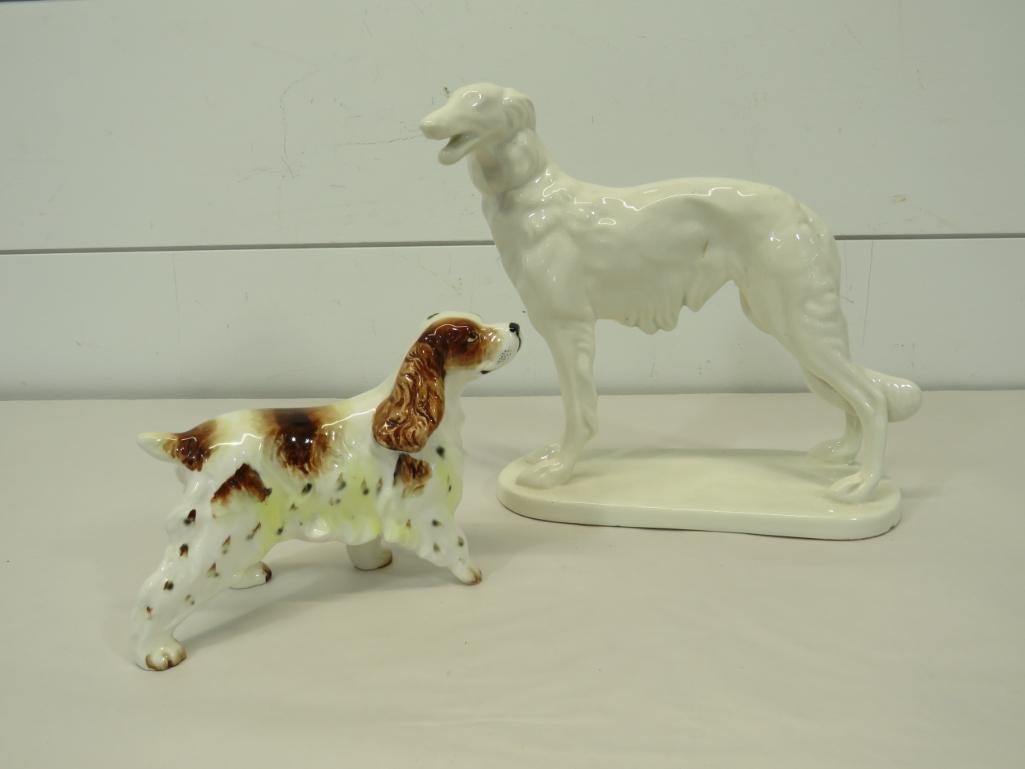 Borzoi & Spaniel Dog Figures (1 of 19)