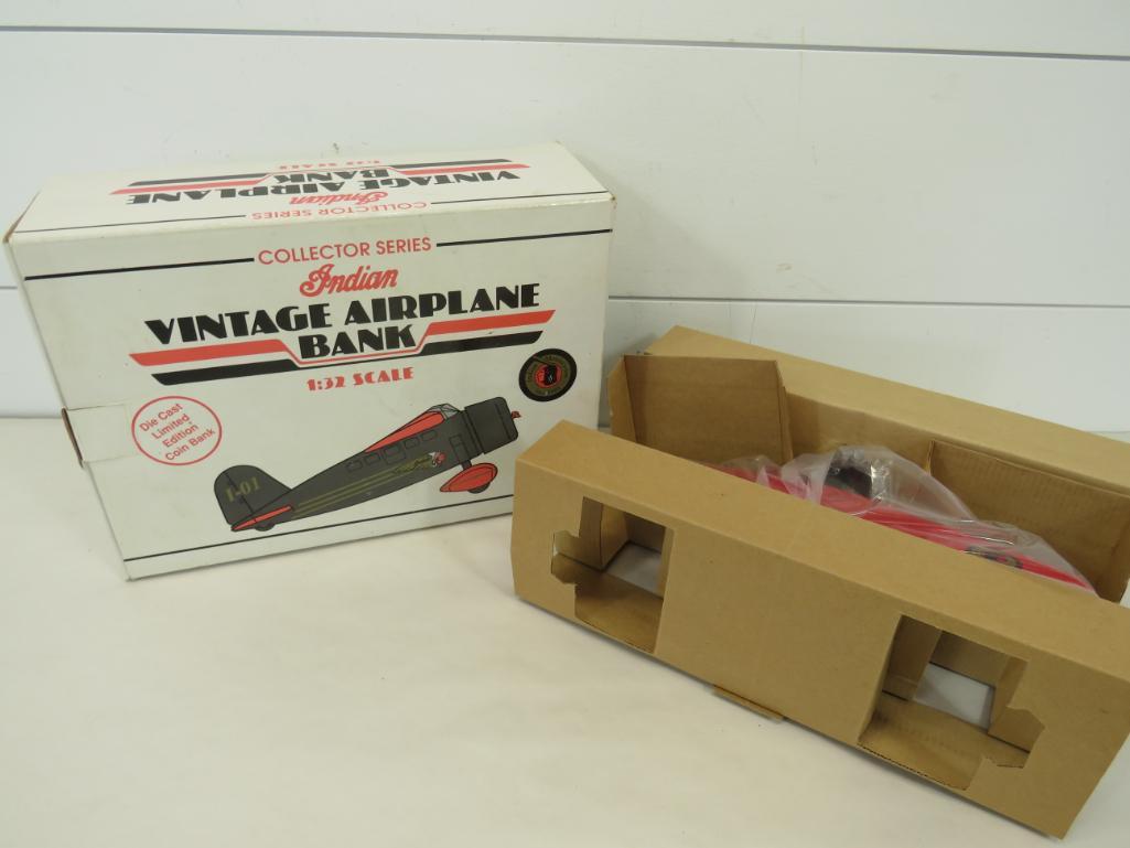 Indian Die Cast Scale Model Vintage Airplane Bank (1 of 6)