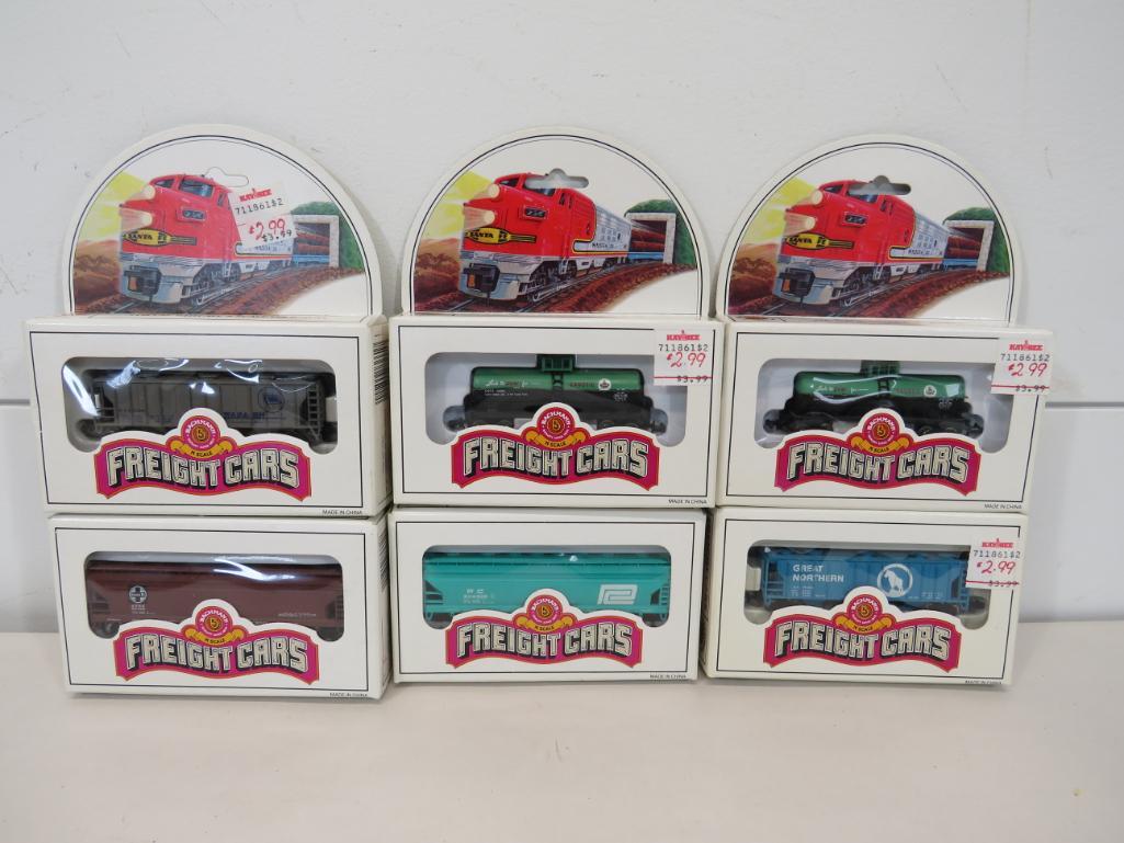 Bachmann N Scale Freight Cars (6) NIB (1 of 9)
