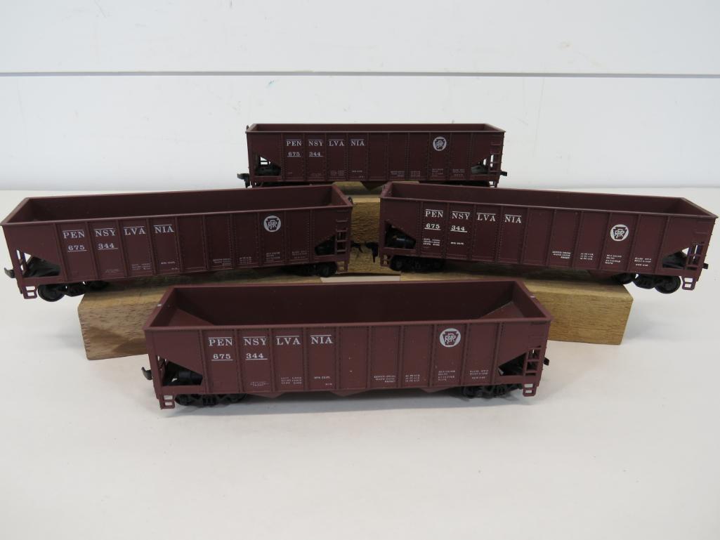 HO Scale Pennsylvania RR Hopper Cars (4) (1 of 3)