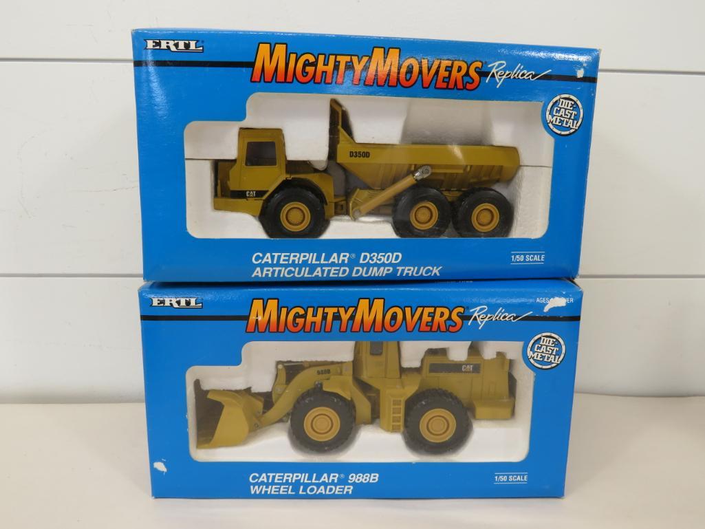 Ertl 1 50 Scale Diecast Mighty Movers Caterpillar