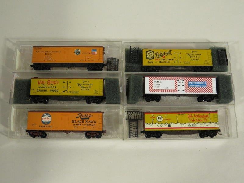 Micro Trains N Scale Custom Painted Freight Cars (6) (1 of 5)