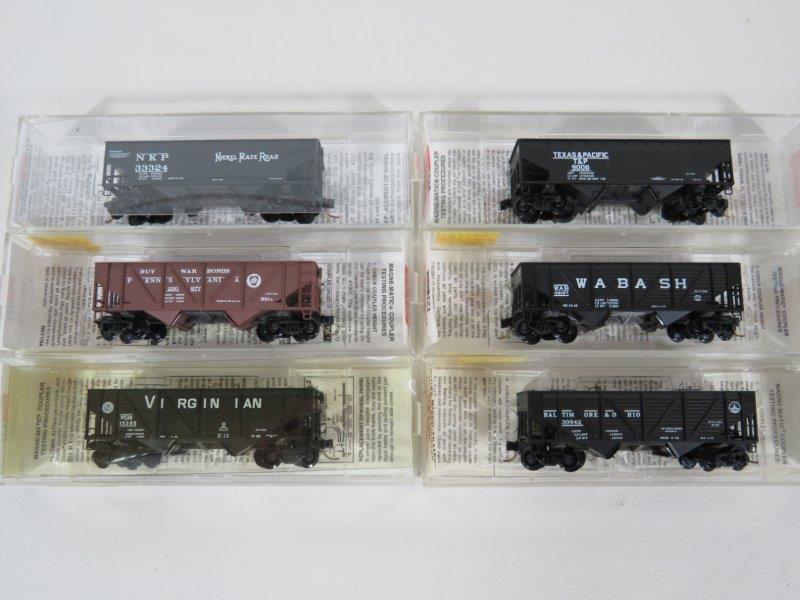 Micro Trains N Scale Hopper Cars (6) (1 of 11)