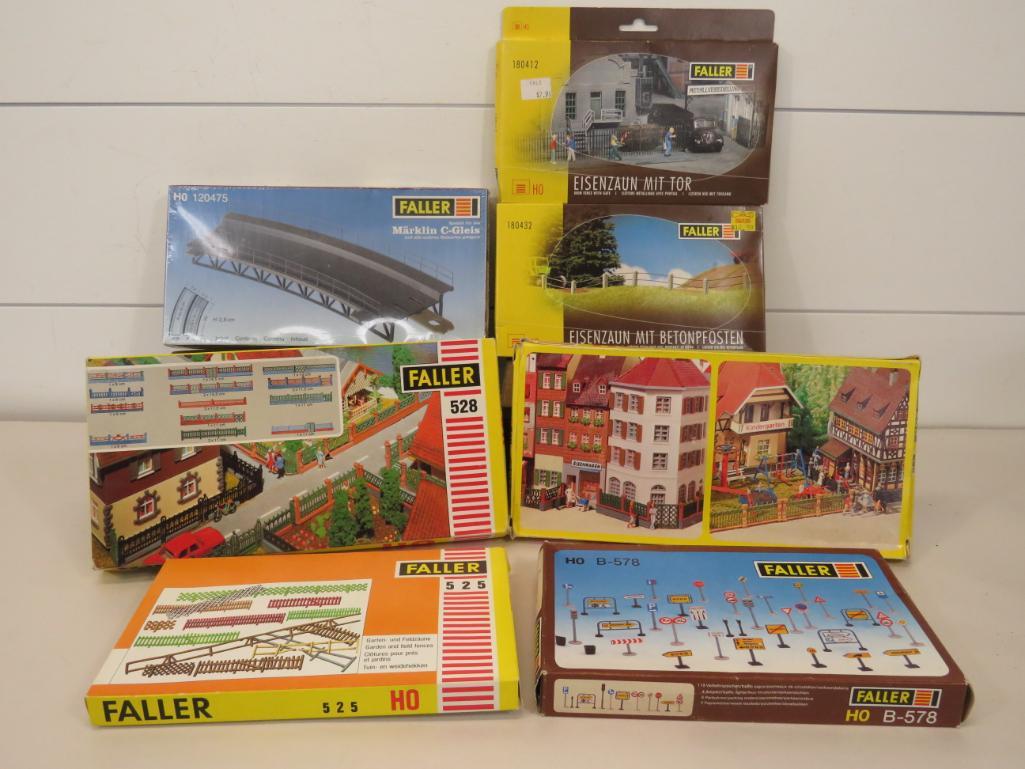 Faller HO Scale Assorted Building Kits (7) (1 of 7)