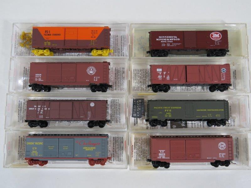 Micro Trains N Scale Freight Cars (8) (1 of 5)