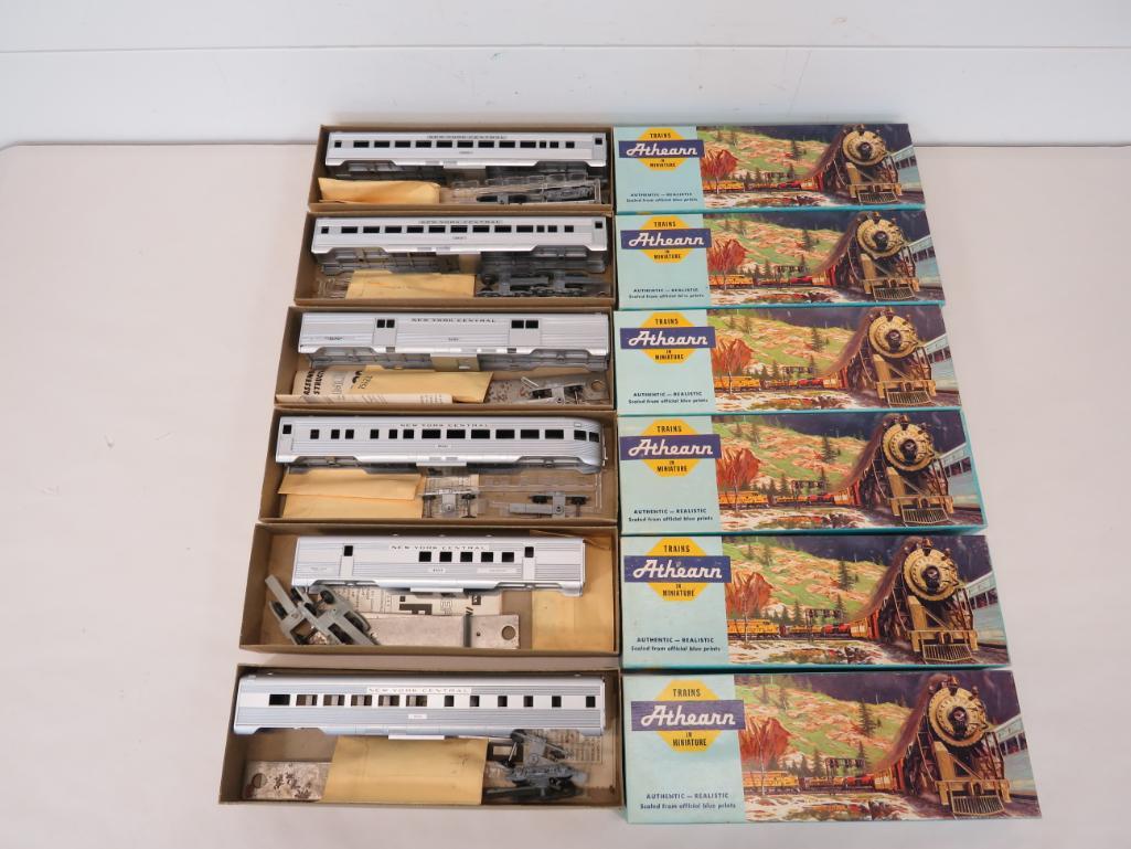 Athearn HO Scale New York Central Passenger Cars (6) (1 of 9)