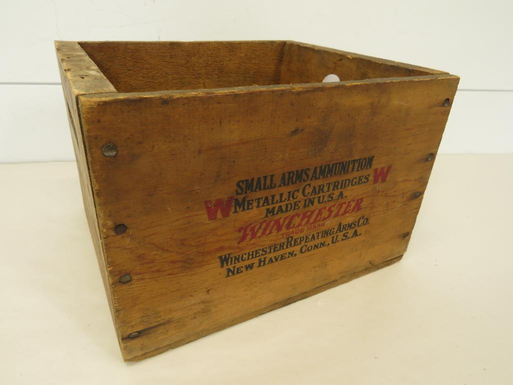 Winchester / .38 Smith & Wesson Wood Crate (1 of 7)