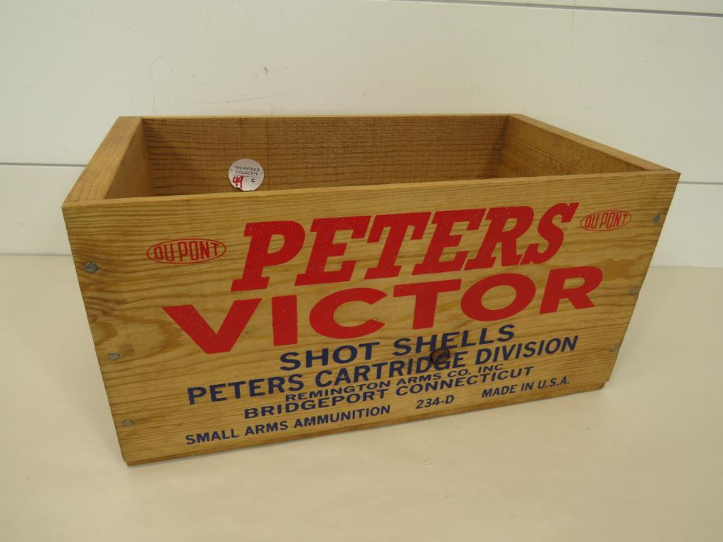 DuPont Peters Shot Shell Wood Crate (1 of 7)