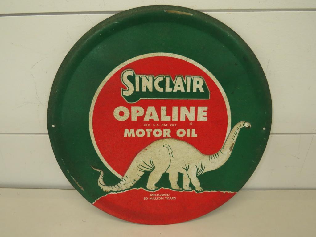 SS Tin Sinclair Embossed Sign (1 of 9)