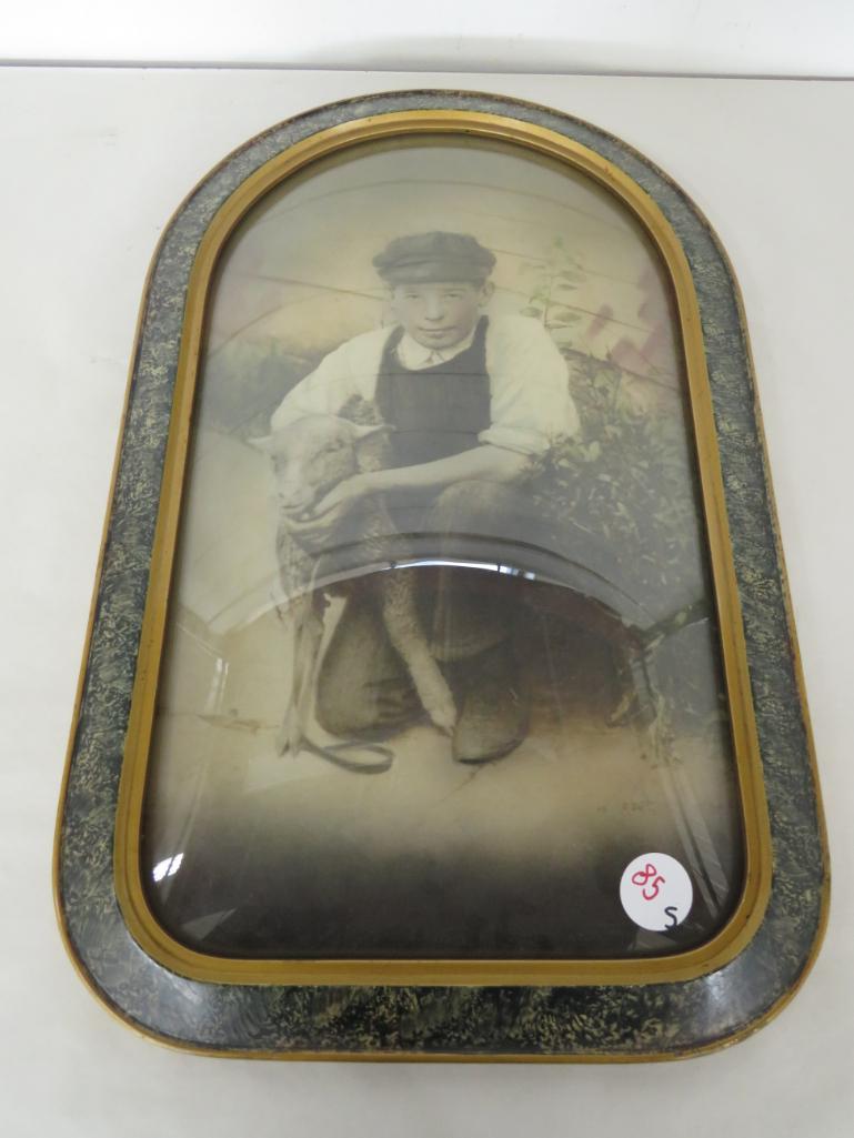 Early Dome Glass Wall Hanging Picture Frame (1 of 7)