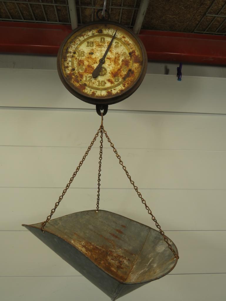 Early John Chatillon & Sons Mechanical Hanging Country (1 of 12)