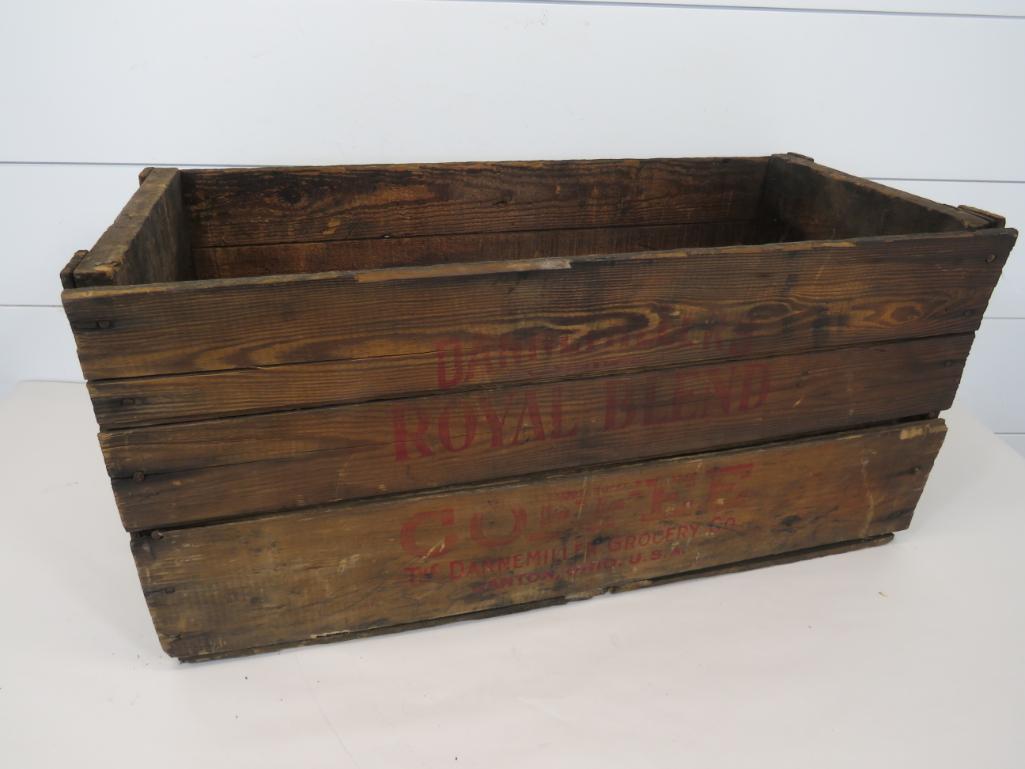 Early Dannemiller Grocery Co. Royal Blend Coffee Wood (1 of 10)