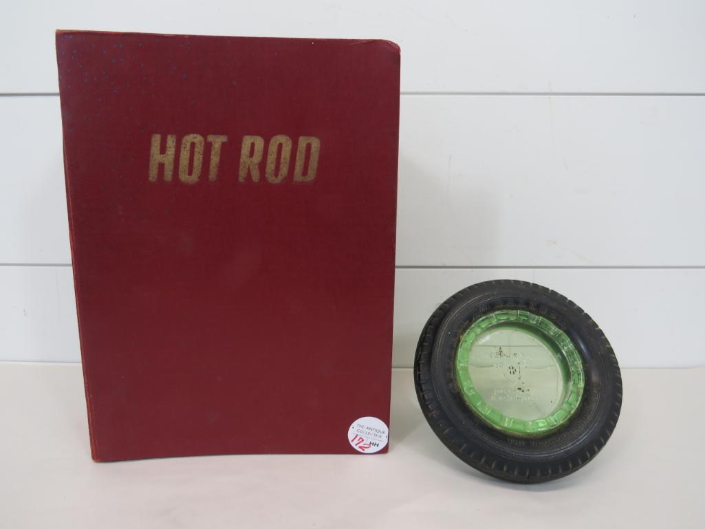 General Tire Co. Ashtray & 1960's Hot Rod Magazines (1 of 17)