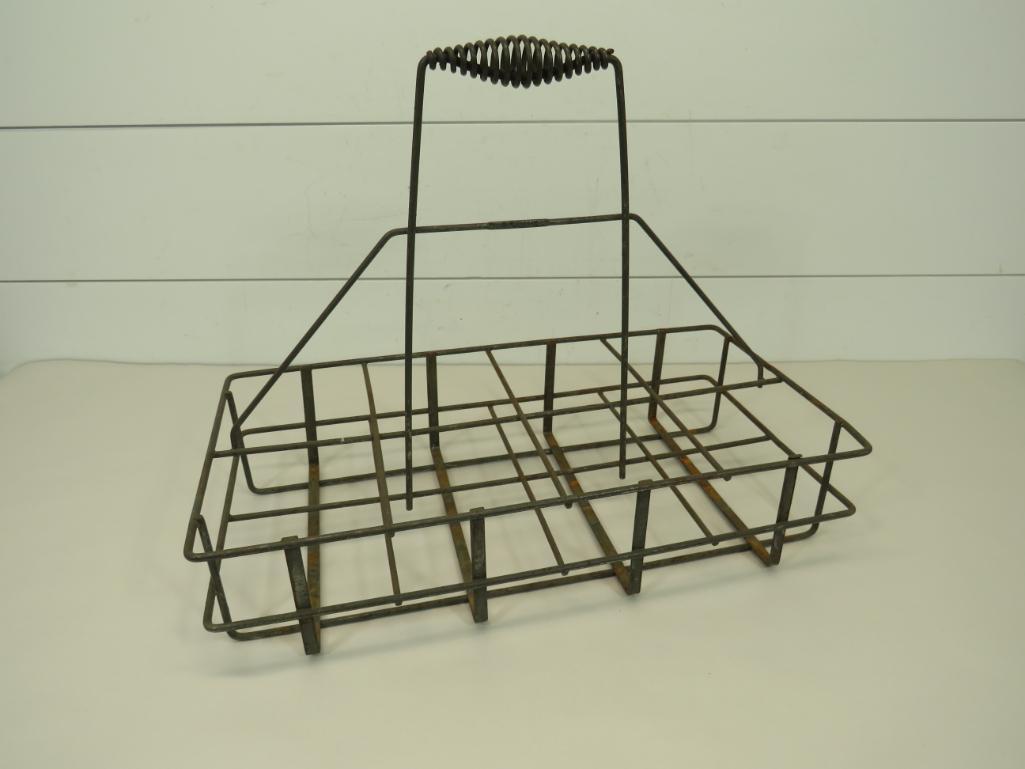 Jay A Rhodes & Co Wire Bottle Carrier - Kalamazoo, MI (1 of 4)