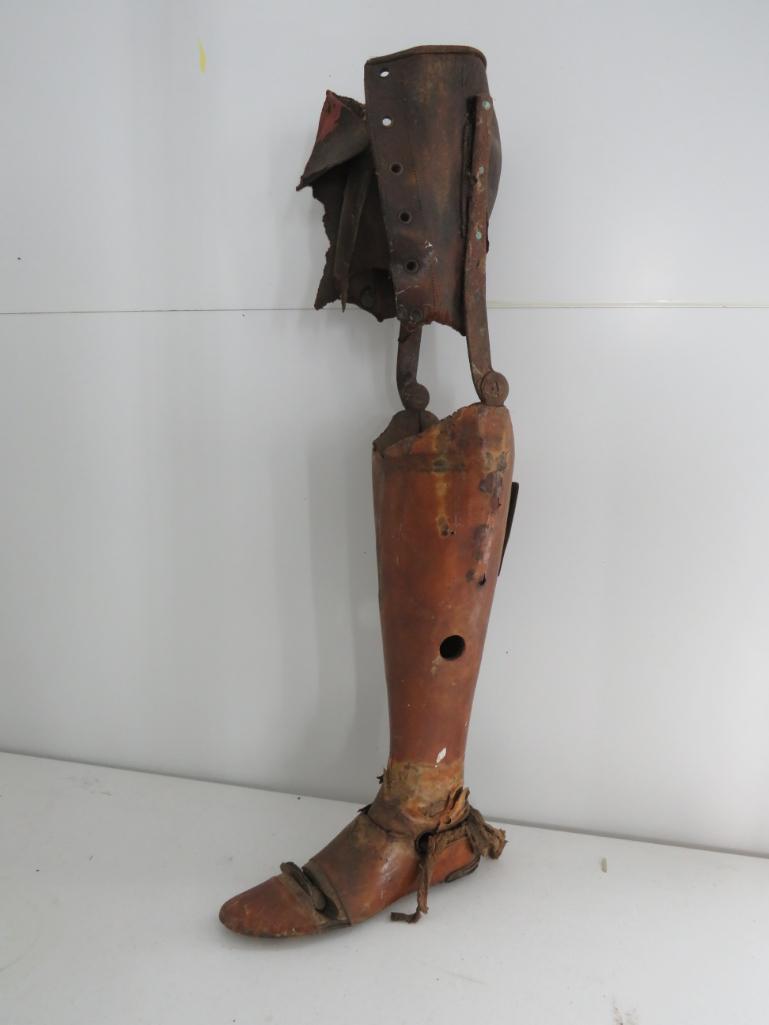 Civil War Era Prosthetic Leg (1 of 19)