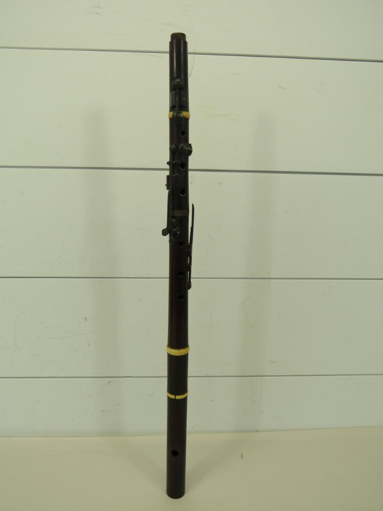 19th C Ronnberg 6-Key Boxwood Flute (1 of 18)