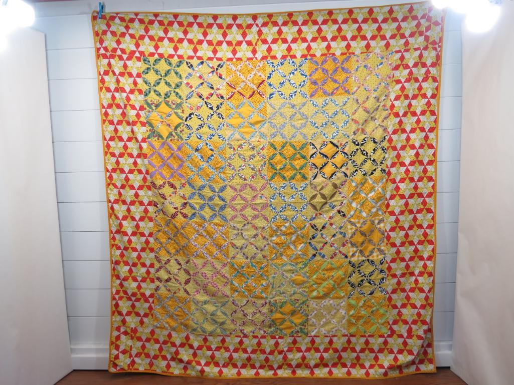 Handmade Patch Work Quilt (1 of 9)