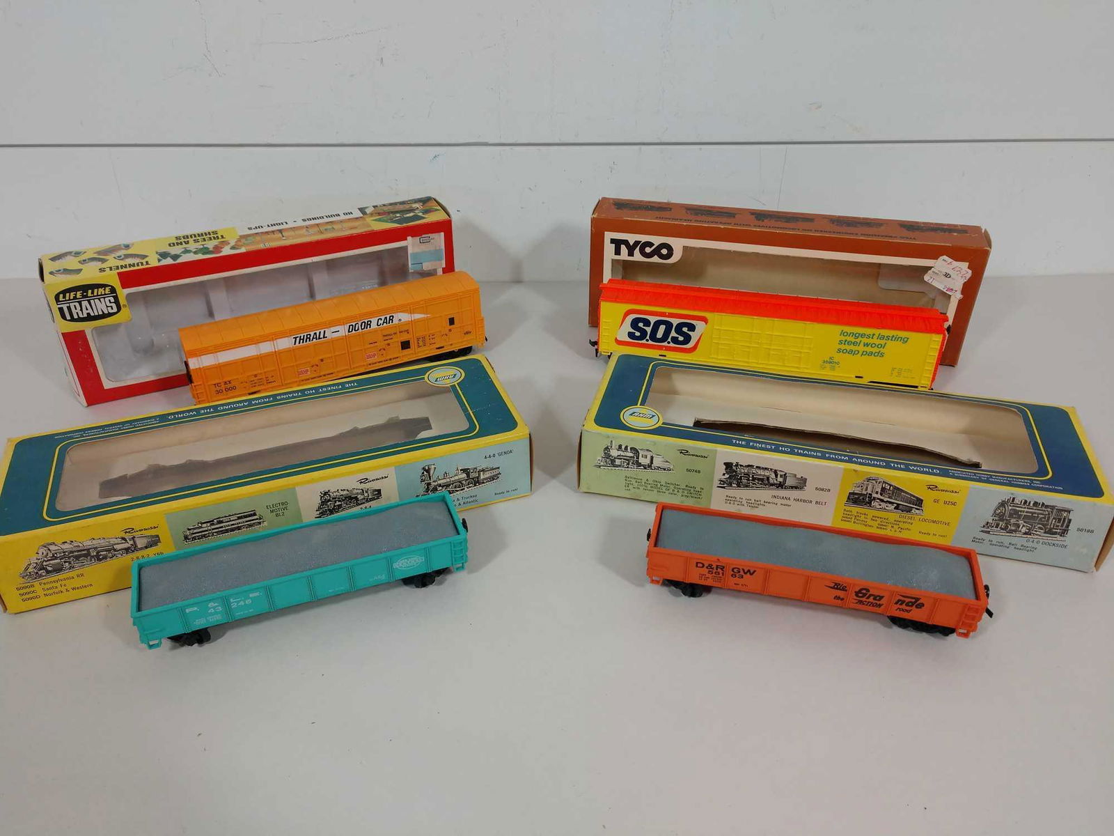 TYCO, Life-Like, AHM- HO Scale Model Train Advertising (1 of 8)