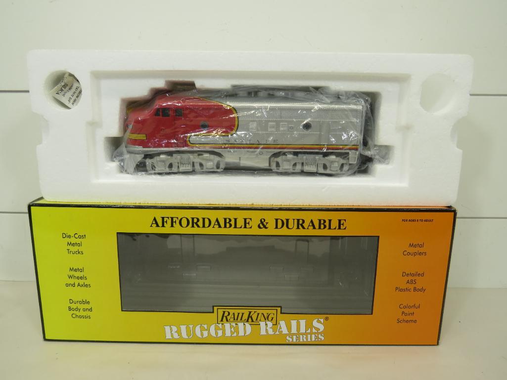 Rail King O Scale Santa Fe F3 Locomotive (1 of 7)
