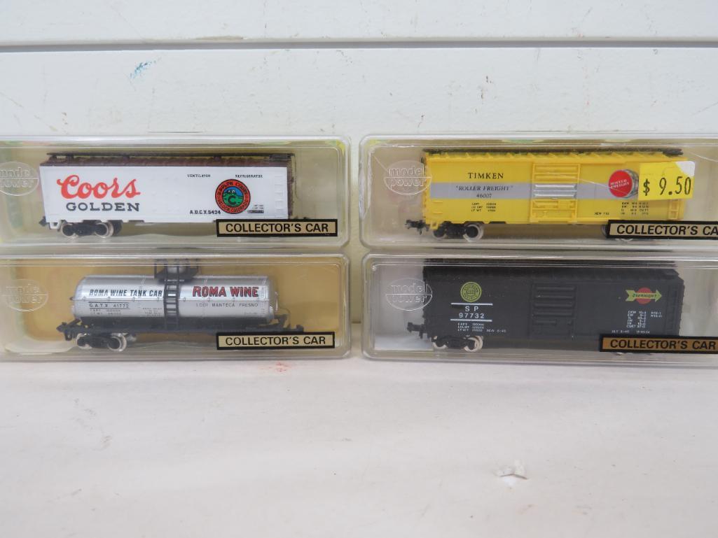 Model Power N Scale Collectors Freight Cars (4) (1 of 7)