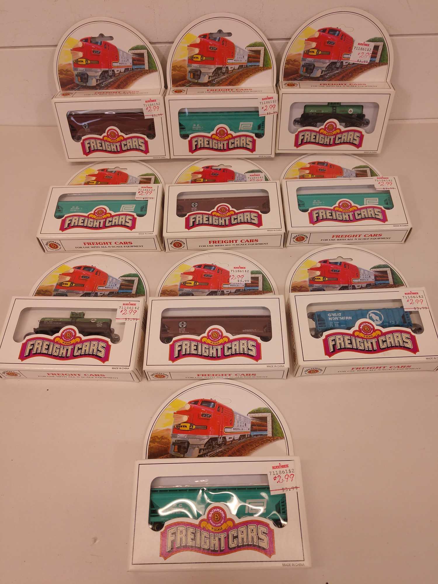 Bachmann N Scale Freight Cars NIB (10) (1 of 6)