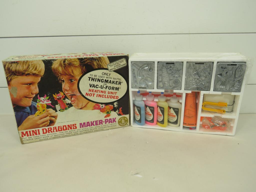 1967 Mattel Mini Makers Dragon Kits (1 of 14)