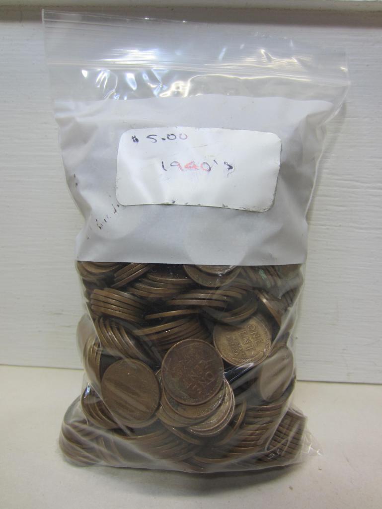 1940's Wheat Pennies ($5.00) (1 of 2)