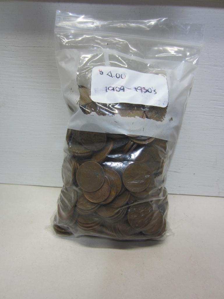 1909-1930's Wheat Pennies ($4.00) (1 of 2)