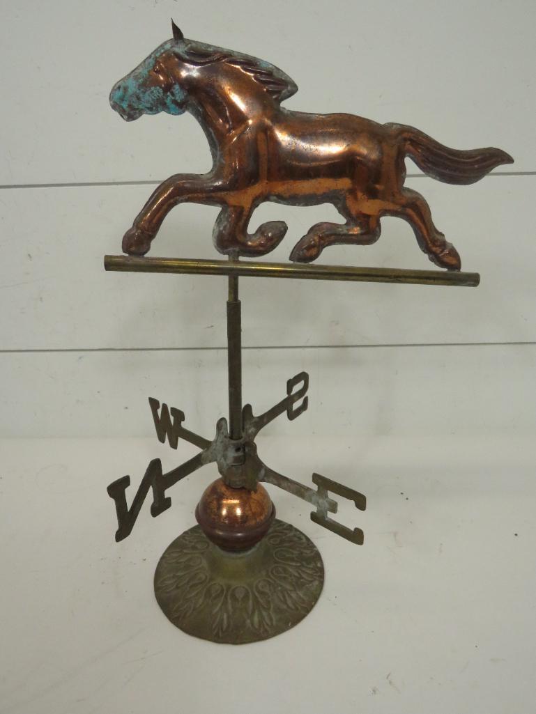 Decorative Brass Horse Weather Vane (1 of 6)