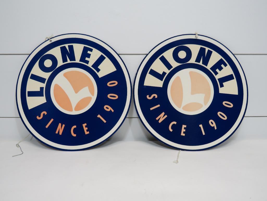 Lionel Hobby Shop Display Signs (2) (1 of 2)