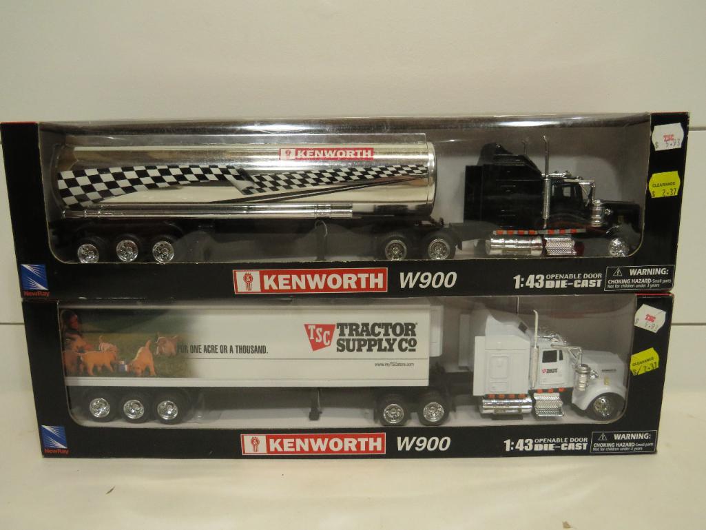 NewRay Kenworth Die Cast Tractor Trailers (2) (1 of 7)