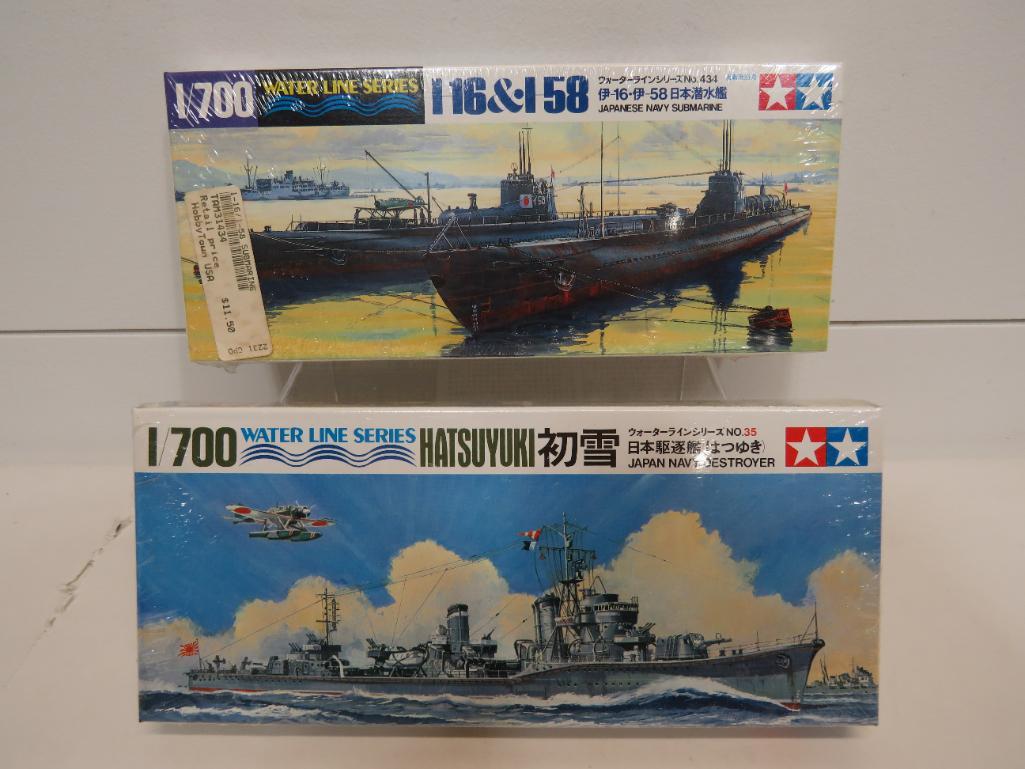 Tamiya Japanese Navy Destroyer Kits 1:700 Scale Kits (1 of 9)