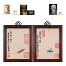 Pair of Chinese Frame Painting By Qi Baishi